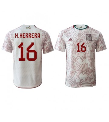 Mexico Hector Herrera #16 Udebanetrøje VM 2022 Kort ærmer